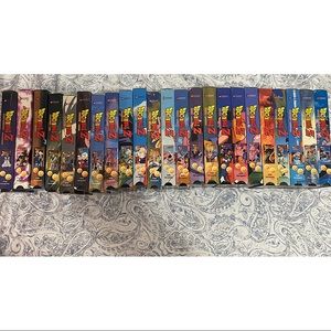 Selling 15 DragonBall GT vhs tapes. 22 DragonBall Z vhs tapes